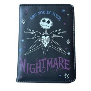 Nightmare Before Christmas passport cover travel wallet